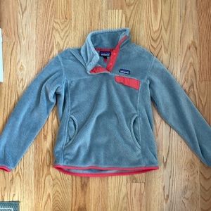Patagonia fleece pullover EUC - grey women’s medium